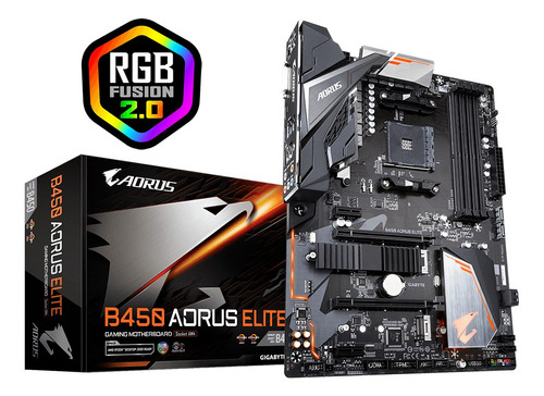 Motherboard Gigabyte B450 Aorus Elite Amd Am4 Atx 