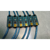 6 Arduinos Nano V3.0 Ch340con Cables Usb (leer Descripción) 