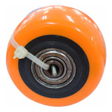 Rueda Individual Naranja 65mm 90kg (rodachines 2 1/2 ) (ht80