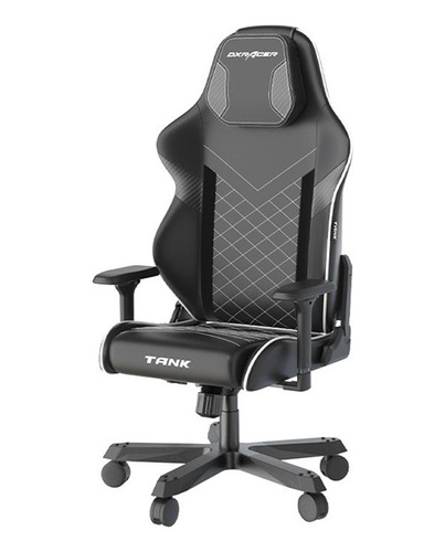 Cadeira Dxracer Tank Preta E Branca - T200-nw