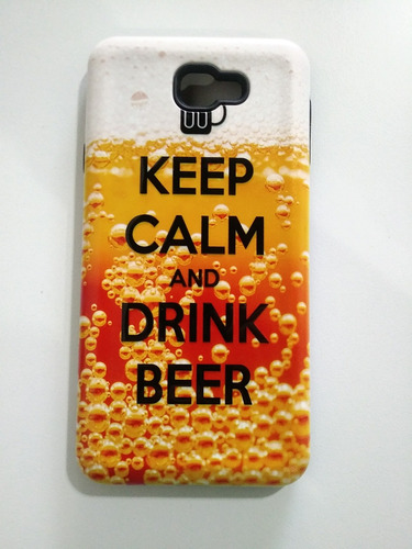 Funda Drink Cerveza Compatible Con Samsung J7 Prime