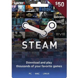 Saldo Steam- 50 Dolares