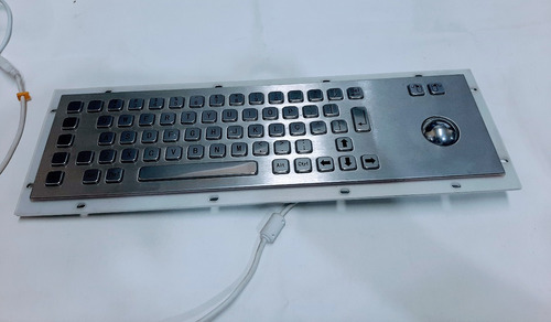 Teclado Em Aço Inoxidável Ky-pc-d