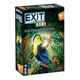 Juego De Mesa Acertijos Exit Kids Acertijos En La Jungla