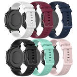 Paquete De 6 Bandas Compatibles Agptek Smart Watch Band...