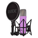 Microfono De Condensador Rode Nt1 Signature Purple Kit