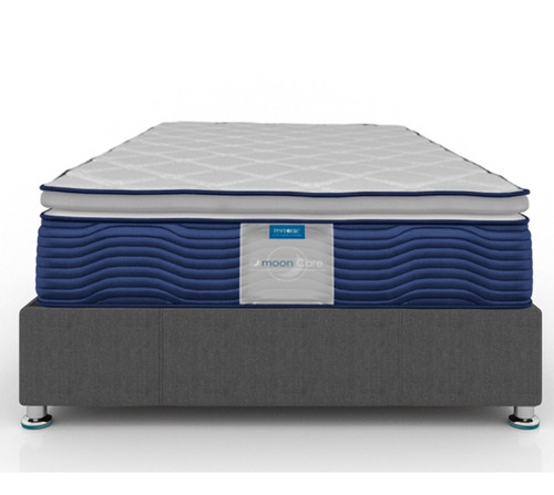 Colchón Matrimonial Restonic Maxifoam Ortopédico +base Cama 