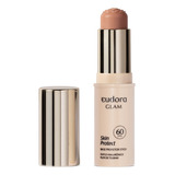 Base De Maquiagem Em Em Bastão Glam Skin Protect Tom Médio - 7ml