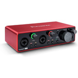 Focusrite Scarlett 2i2 3gen Placa De Audio Estudio Usb