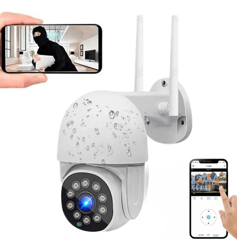 Cámara Seguridad Vigilancia Ip 1080p Wifi Exterior Ip67