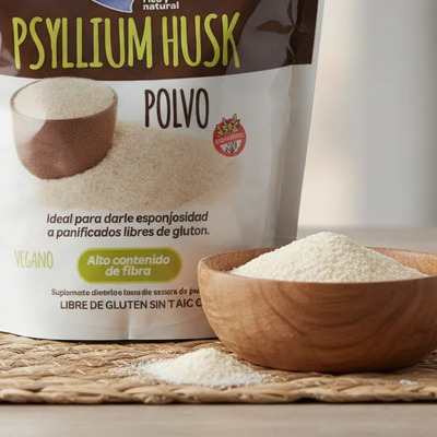 Psyllium Husk En Polvo X 100g Fibra Sin Tacc Vegano Dicomere | MercadoLibre