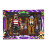 Pirate Rocksteady & Bebop 2-pack - Turtles In Time  - Neca