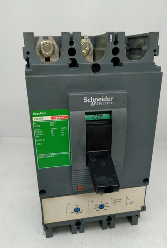 Disjuntor Cvs630f Easypact - 420/600a Regulável - Schneider
