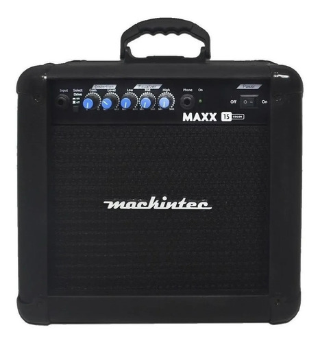 Caixa Cubo Amplificador Guitarra Mackintec Maxx 15 15w Preta