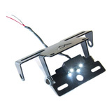 Portapatente Rebatible Universal Luz Led Patente 