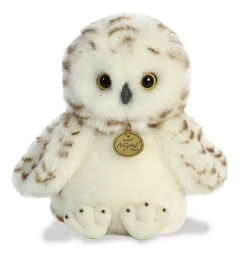 Búho De Nieve Aurora Miyoni 10 Pulgadas  Snowy Owlet