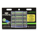 Schick Hydro 5 Hoja De Afeitar Mens Sensitive Recambios 