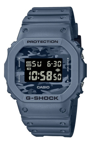 Relógio G-shock Dw 5600ca 2dr Fundo Camuflado Original