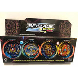 Beyblade Burst Rise Premium 4 Beyblades E Color Negro