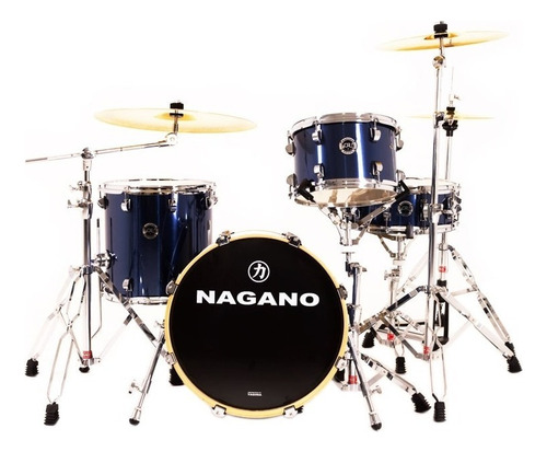 Bateria Nagano World B-bop Blue Race Blr 18  + Ferragens