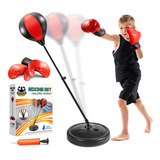 Saco De Boxeo Para Ninos, Bolsa De Boxeo Con Soporte, 3, 4,