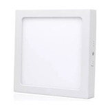 Foco Panel Plafón Led 24w Sobrepuesto Cuadrado Luz Frío