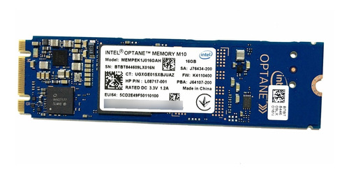 Memoria Intel Optane 16gb