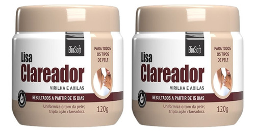 Tratamento Para Clarear A Pele Da Virilha Lisa Clareador 2x