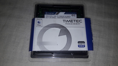 Memória Notebook Timetec 8gb Ddr3 1600 (leiam A Descrição)