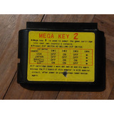 Sega Génesis Mega Key 2 Para Diferentes Juegos De Sega 16bit
