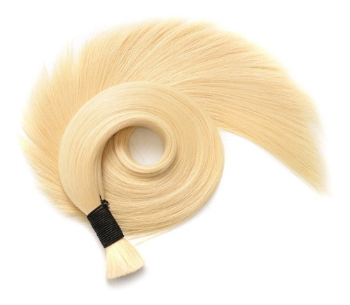 Cabelo Mega Hair Humano Brasileiro Loiro 60cm 150g 