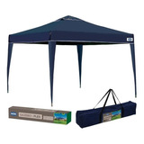 Tenda Gazebo 3x3 Articulado Praia Barraca Feira Sanfonada