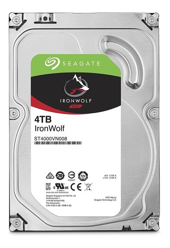 Seagate Ironwolf 4tb St4000vn008 Disco Duro Pc 