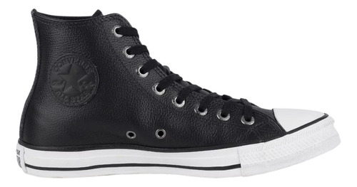 Tênis Converse All Star Couro Cano Alto Original Pt Entrega