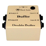 Pedal Double Buffer Black Snake Para Instrumentos Musicais