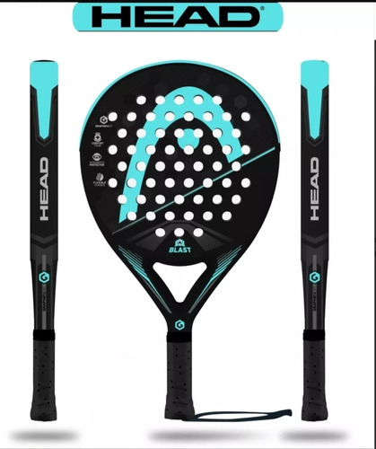 Paleta Padel Head Graphene Xt Blast Pro Profesional 365g