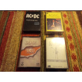 Lote Cassettes Ac Dc 