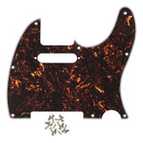 Pickguard Genérica Fender Telecaster (4 Capas, 8 Orificios)