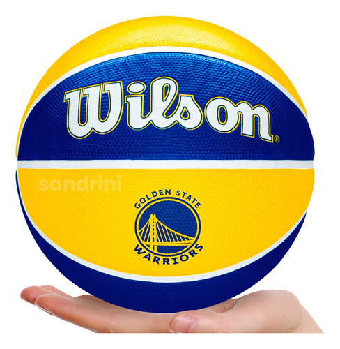 Bola De Basquete Wilson Nba Tribute #7 Golden State Warriors
