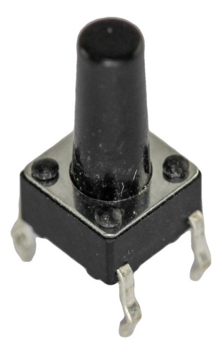 Pulsador Tact Switch Cuadrado Smd 4 Pin 6 X6x12mm X 20u Htec