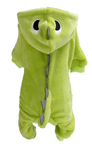 Pet Halloween Cosplay Vestido Trajes Quentes Verde M