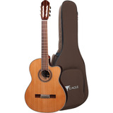 Violao Eagle Master Series Emn-860c Tampo Maciço Com Capa