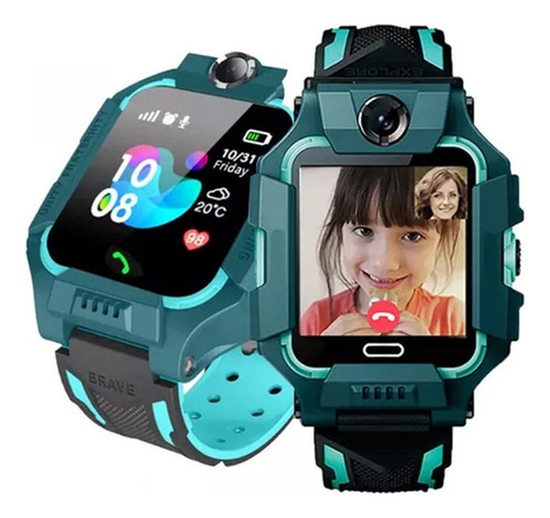 Relógio Inteligente Para Crianças Connect Sos Phone Watch Sm