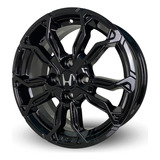 Rodas Honda City Fit Aro 17 4x100 (jogo) + Bicos Cor Preto