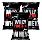 Suplemento En Polvo Hardcore Nutrition  Ultra Gold Qualitty Whey Protein Proteínas Sabor Frutilla En Sachet De 1kg 3 Un Pack X 3 U