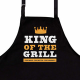 Delantales Divertidos Para Barbacoa Para Hombres King Of The