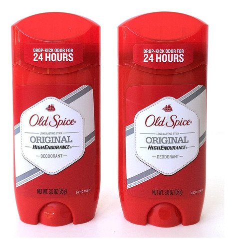 Old Spice Desodorante 3 Oz Original Sólido  (paquete De 2)