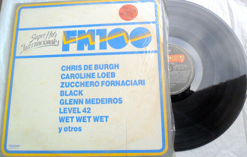 Level 42 Erasure Wet Wet Zucchero De Burgh 1988 Fm 100 Lp V+