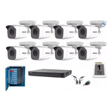 Kit 8 Camaras 2mpx Epcom Dvr 8ch Bala Domo Disco 1 Tb Cctv