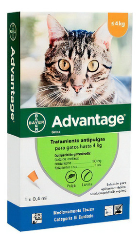 Advantage Gatos Hasta 4 Kg